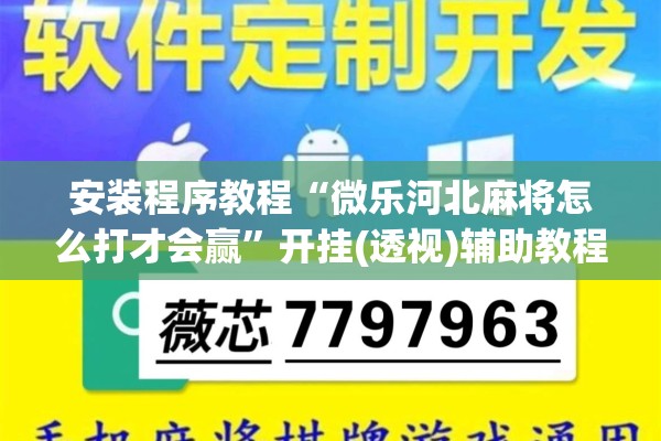安装程序教程“微乐河北麻将怎么打才会赢	”开挂(透视)辅助教程