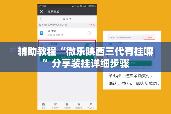 辅助教程“微乐陕西三代有挂嘛	”分享装挂详细步骤