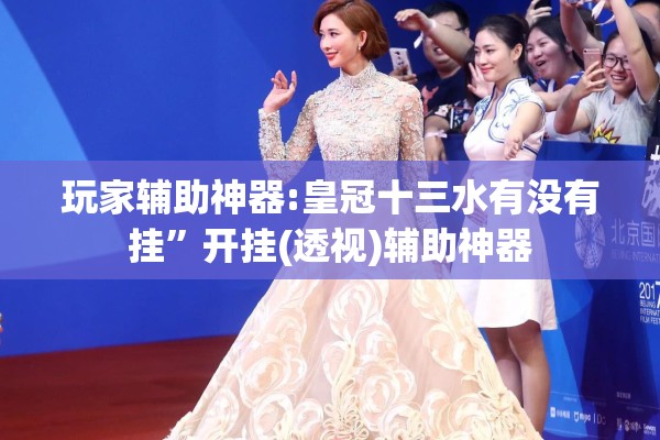 玩家辅助神器:皇冠十三水有没有挂”开挂(透视)辅助神器