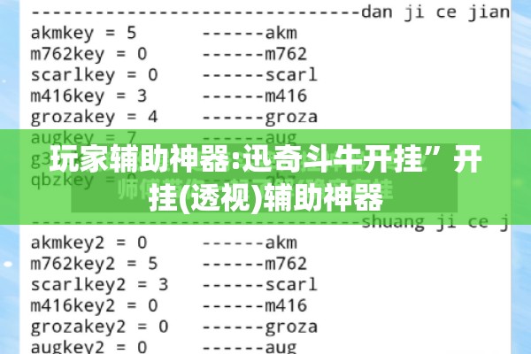 玩家辅助神器:迅奇斗牛开挂”开挂(透视)辅助神器