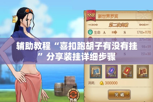 辅助教程“喜扣跑胡子有没有挂”分享装挂详细步骤