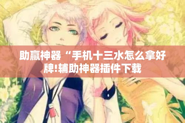 助赢神器“手机十三水怎么拿好牌!辅助神器插件下载 助赢神器“手机十三水怎么拿好牌!辅助神器插件下载