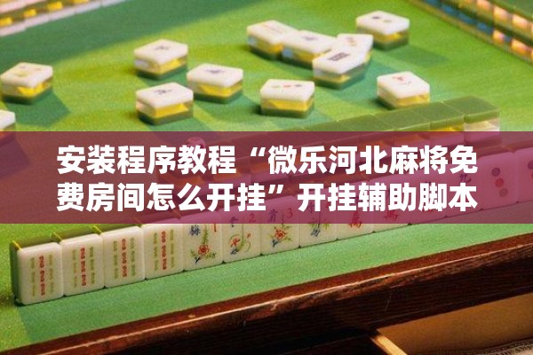 安装程序教程“微乐河北麻将免费房间怎么开挂”开挂辅助脚本+详细开挂安装教程
