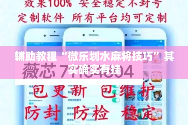 辅助教程“微乐划水麻将技巧”其实确实有挂