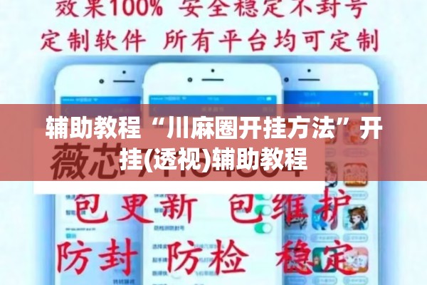 辅助教程“川麻圈开挂方法”开挂(透视)辅助教程
