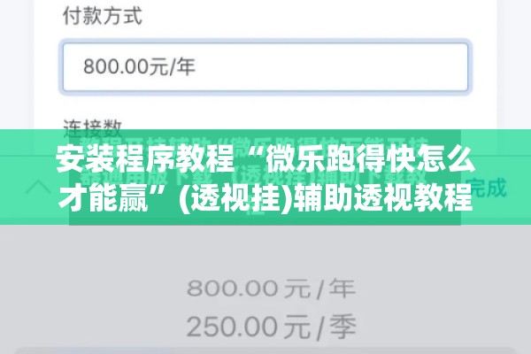 安装程序教程“微乐跑得快怎么才能赢”(透视挂)辅助透视教程