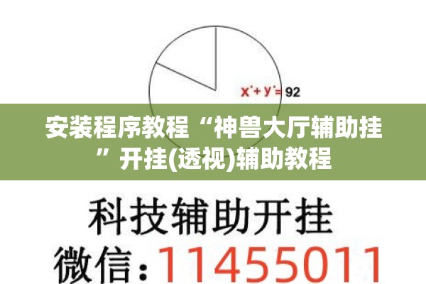 安装程序教程“神兽大厅辅助挂”开挂(透视)辅助教程