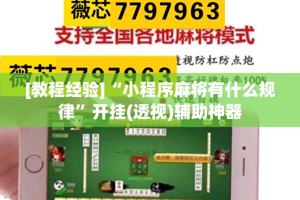 [教程经验]“小程序麻将有什么规律	”开挂(透视)辅助神器