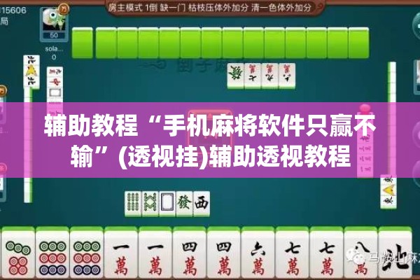 辅助教程“手机麻将软件只赢不输	”(透视挂)辅助透视教程