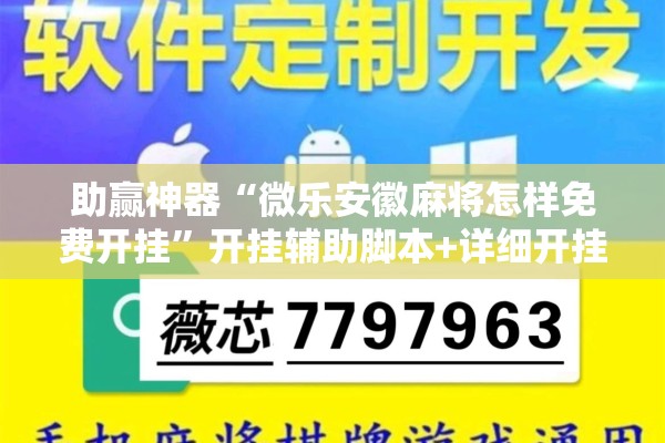 助赢神器“微乐安徽麻将怎样免费开挂	”开挂辅助脚本+详细开挂安装教程